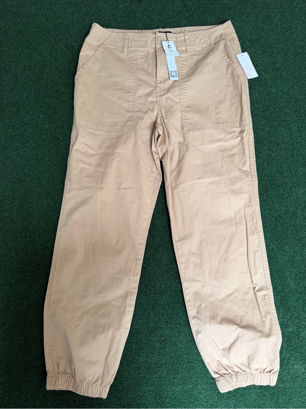 Sanctuary Straight Leg Pants in Light Tan